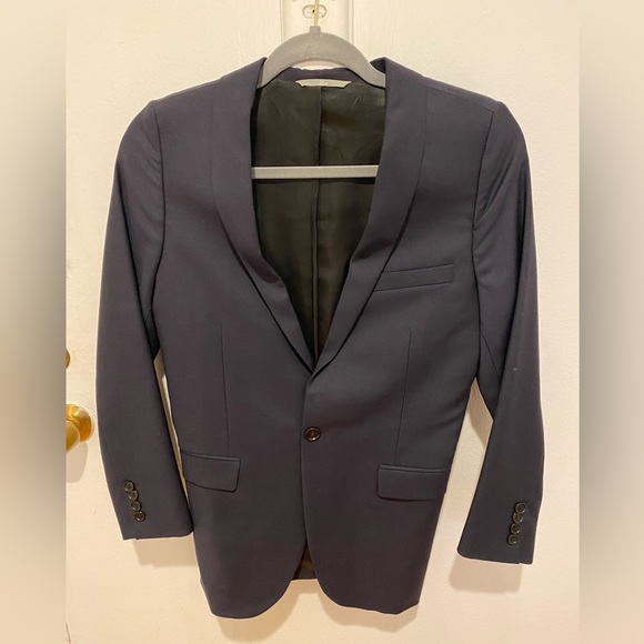 Dior Jackets & Blazers - Dior Navy Blue Single Button Blazer size IT40/US2